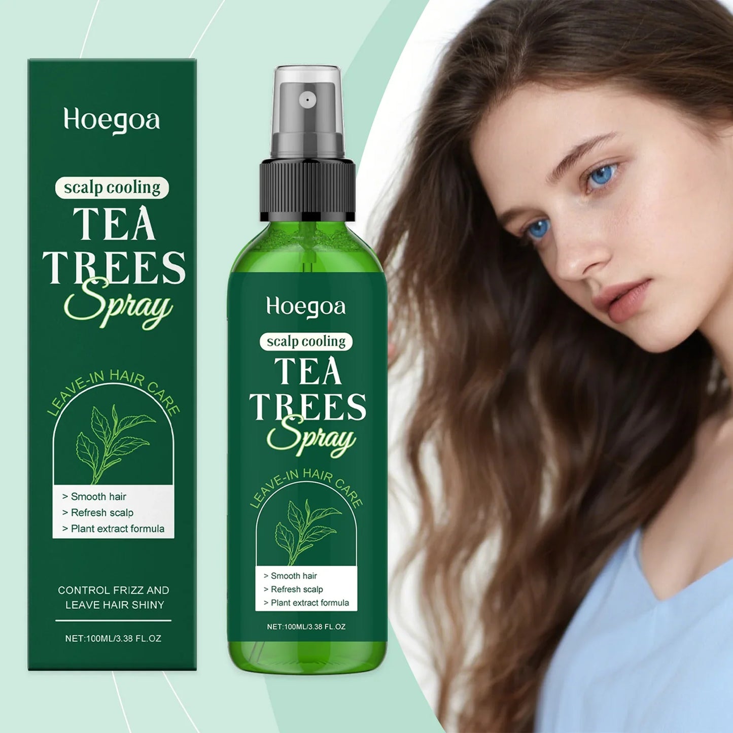 HOEGOA Tea Tree Oil Hair Growth & Strengthening Spray 100ml
