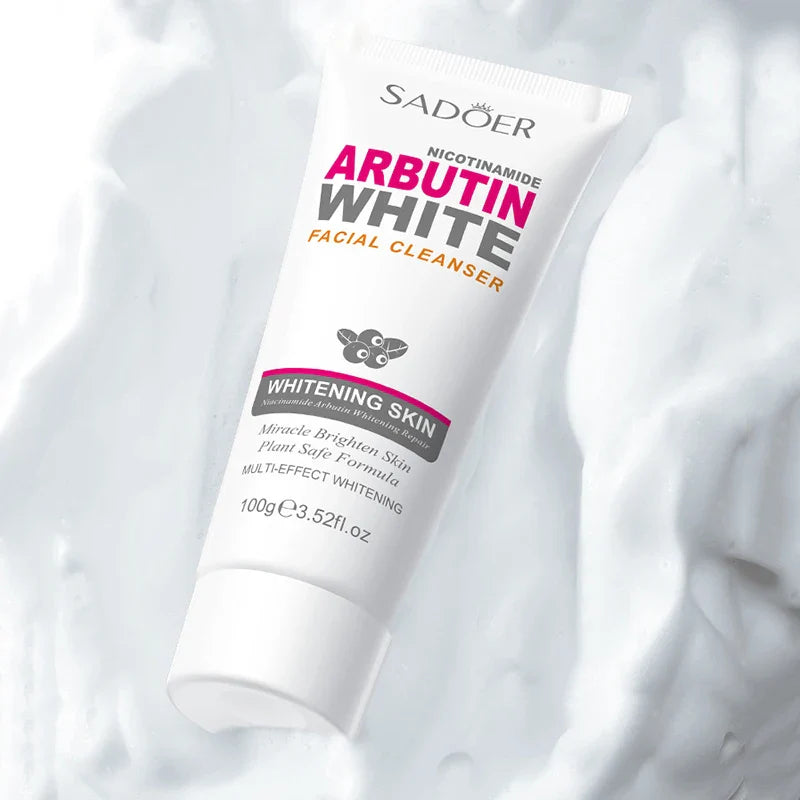 SADOER Niacinamide Arbutin Facial Cleanser – Oil Control Foam