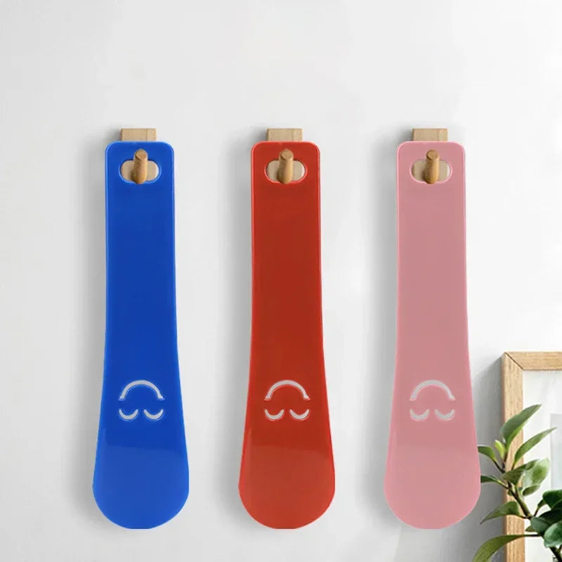 7-Pack Plastic Shoe Horns Set | 15cm Travel Shoe Lifters