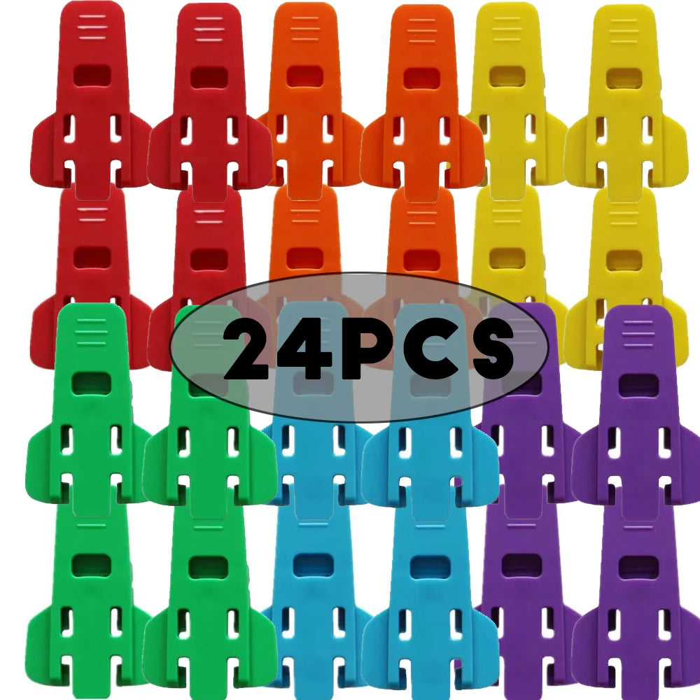 Simple Portable Bottle Opener Reusable Easy Can Opener Sealed Drink Beer Cola Opener Lid Remover Kitchen Supplies Camping Tools Peaceful Pleasures Health and Wellness 24pcs mix color