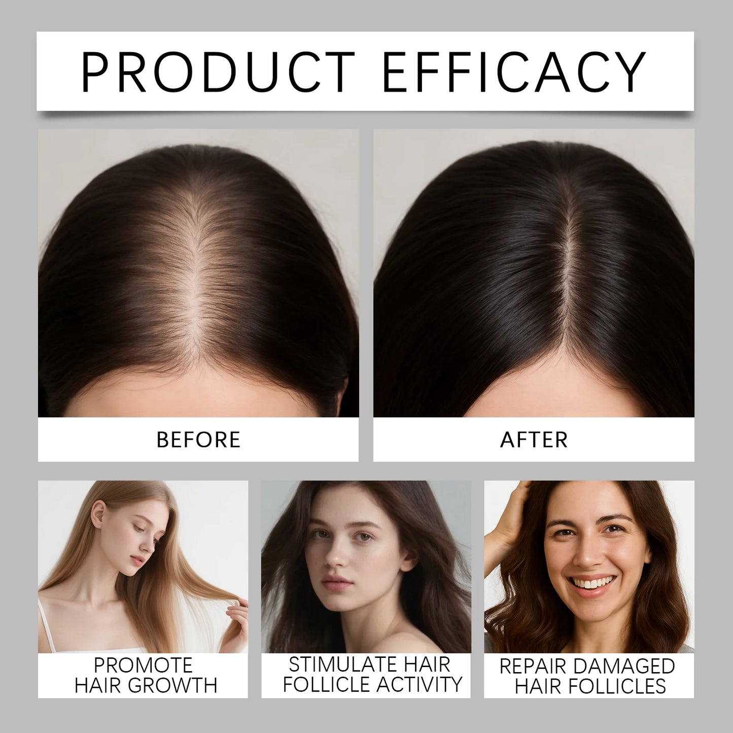 Rosemary Oil Scalp Spray | Hair Thickening & Volumizing Mist