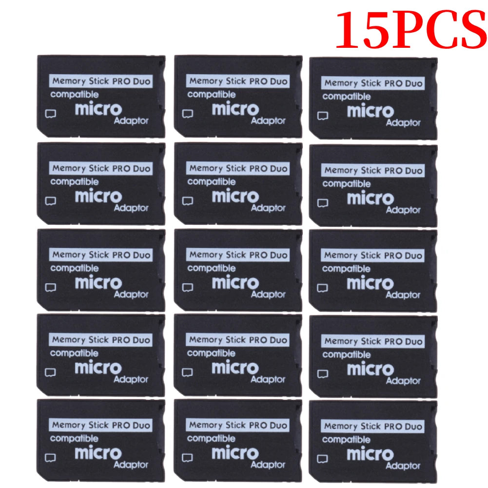 1-20PCS Support Memory Card Adapter SD Card To Memory Stick Adapter For PSP SD Card 1MB-128GB Memory Stick Pro Duo Peaceful Pleasures Health and Wellness 15PCS
