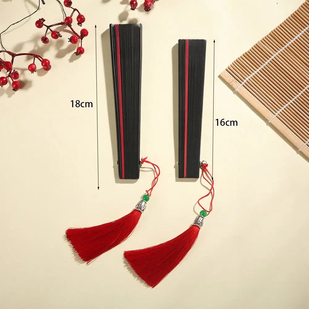 Antique Bamboo Folding Fan – Dance, Kimono & Décor