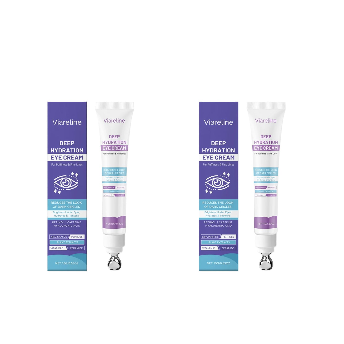 Hydrating Eye Cream Remove Eye Bags Dark Circles Lifting Tightening Brightening Fade Fine Lines Smoothing Repair Eye Skin Care Peaceful Pleasures Health and Wellness 30g boxed