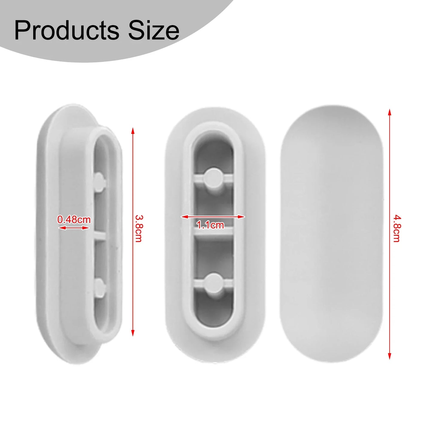 12-Pack Toilet Seat Bumpers – Cushion Pads & Lid Buffers