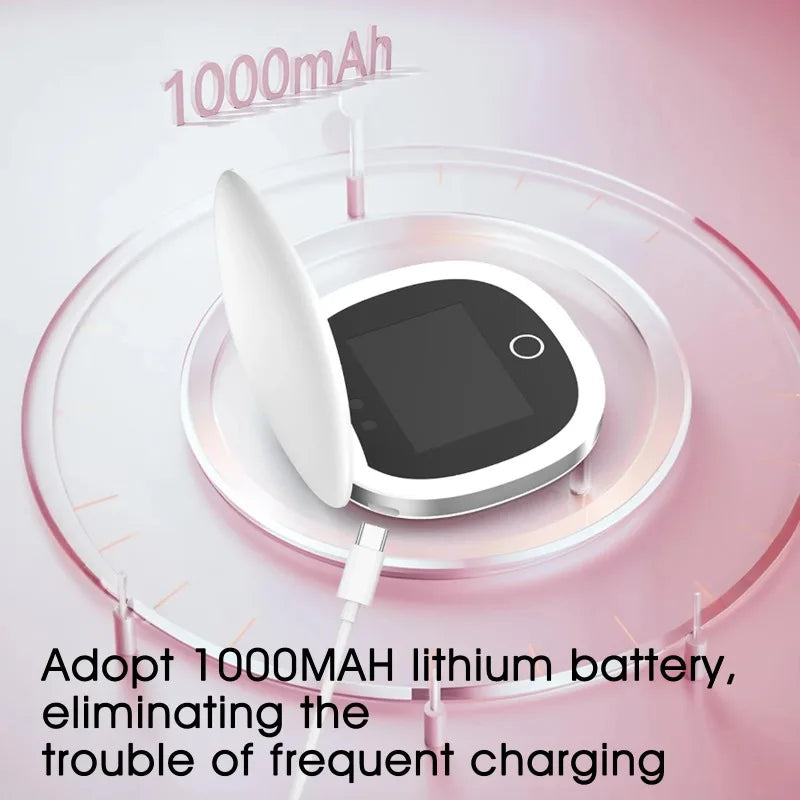 UV Mirror Sunscreen Testing Camera with Light Magnification Travel Makeup 3.5in Pocket Size L Pocket Mirror Sunscreen Mirror Peaceful Pleasures Health and Wellness