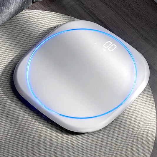LED Definition Night Vision Electronic Scale 360 Degree Arc Light Household Body Fat Analyzer Intelligent Human Body Precision M Peaceful Pleasures Health and Wellness