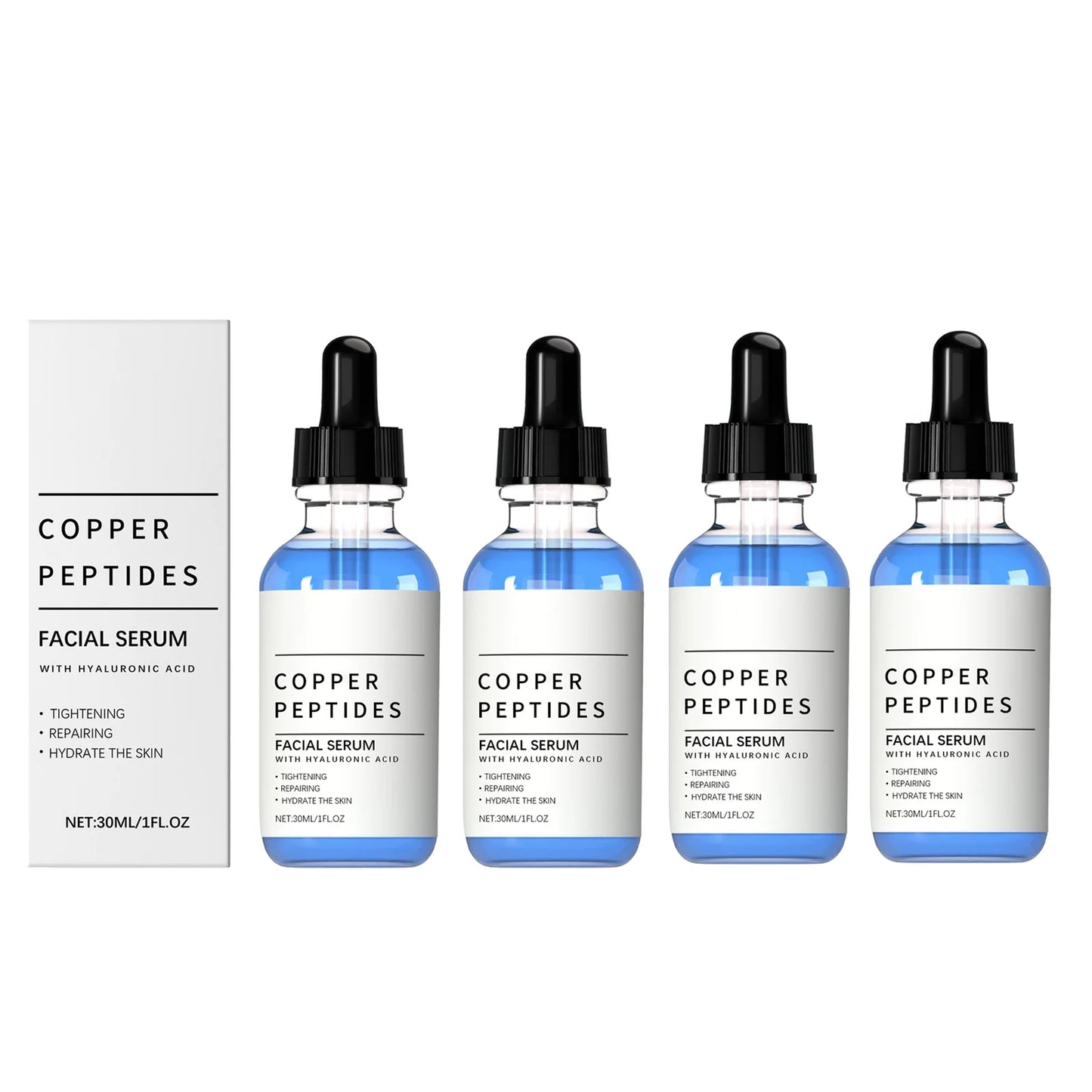 Copper Titanium Hyaluronic Acid Serum – Brightening & Hydrating