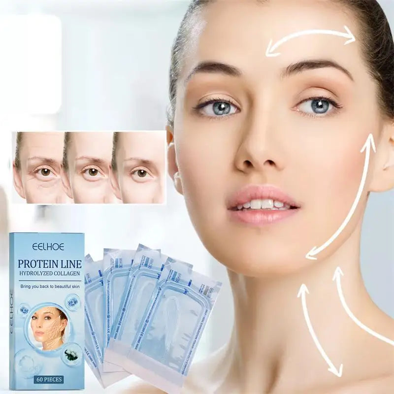 60Pcs Hydrolyzed Collagen Thread Serum – Firming & Smoothing