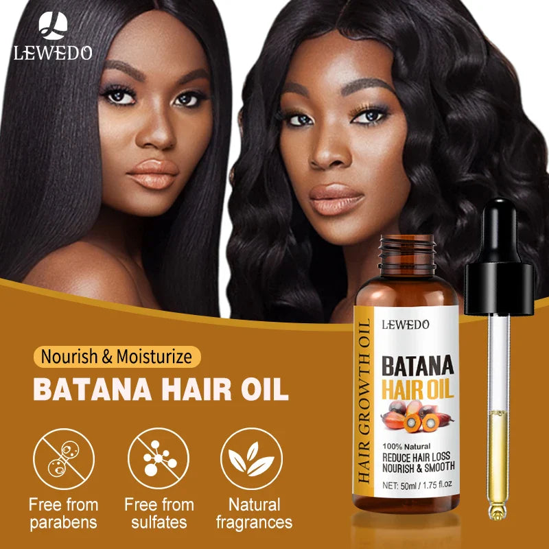 Lewedo Pure Batana Oil – Hair Growth & Nourishing Treatment 50ml