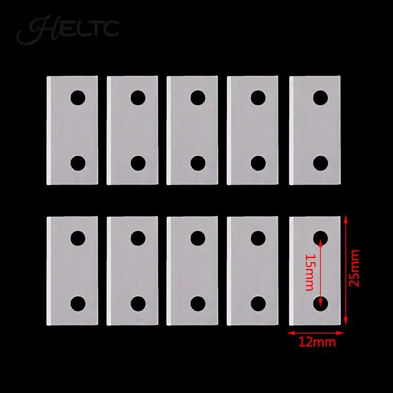 10-Pack Metal Replacement Blades for Network Cable Crimper Crimper Replacement Blades Peaceful Pleasures Health and Wellness 10Pcs 3