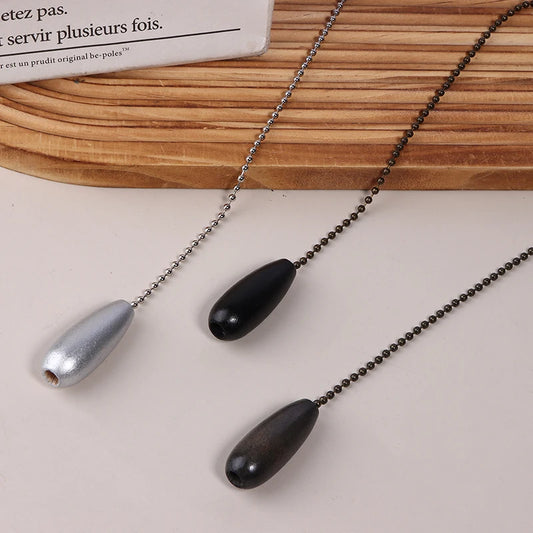 6 Colors Ceiling Fan Chain Pulls Wooden Pull Chain Pendant Rope Extension Pull Chain Easy Install For Ceiling Light Lamp Fan Peaceful Pleasures Health and Wellness