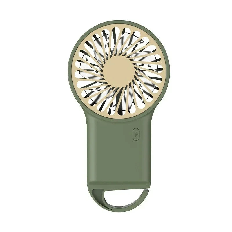Foldable USB Rechargeable Mini Fan – Handheld & Desktop
