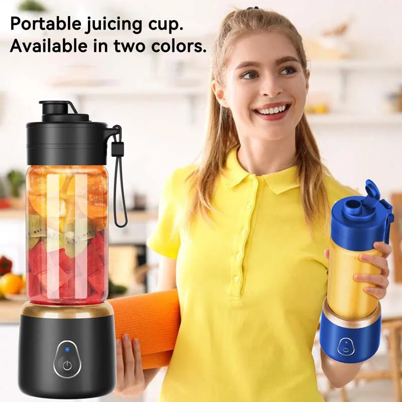 Home Kitchen Blender Portable Fresh Juice Travel Sports Wholesales Rechargeable Portable Electric Fruit Juice Blender Peaceful Pleasures Health and Wellness