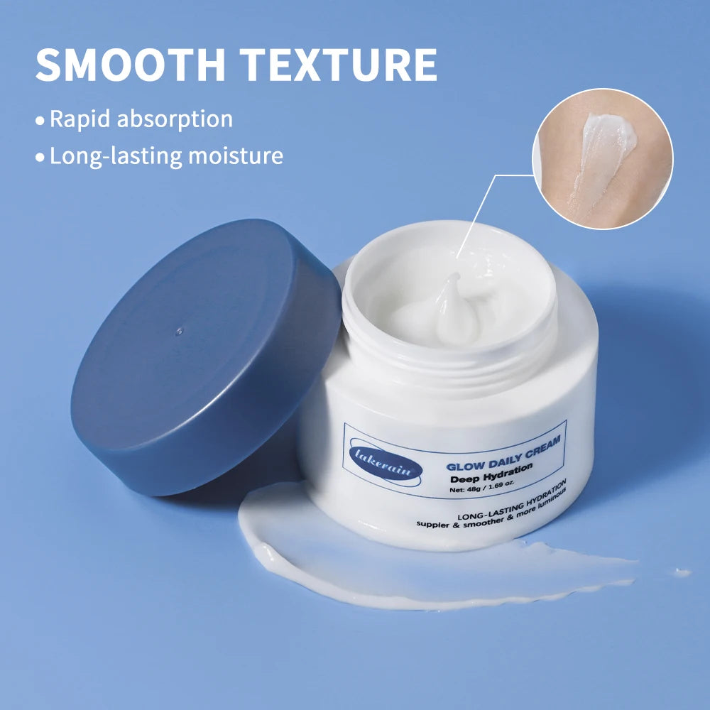 Gloss Daily Cream Dry Peeling Moisturizing Vitamin A B5 Face Cream 48-hour Dry Skin Facial Moisturizer For Sensitive Skin Peaceful Pleasures Health and Wellness