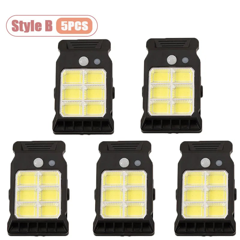 Solar Motion Sensor Clip-On Garden Lights | Outdoor LED