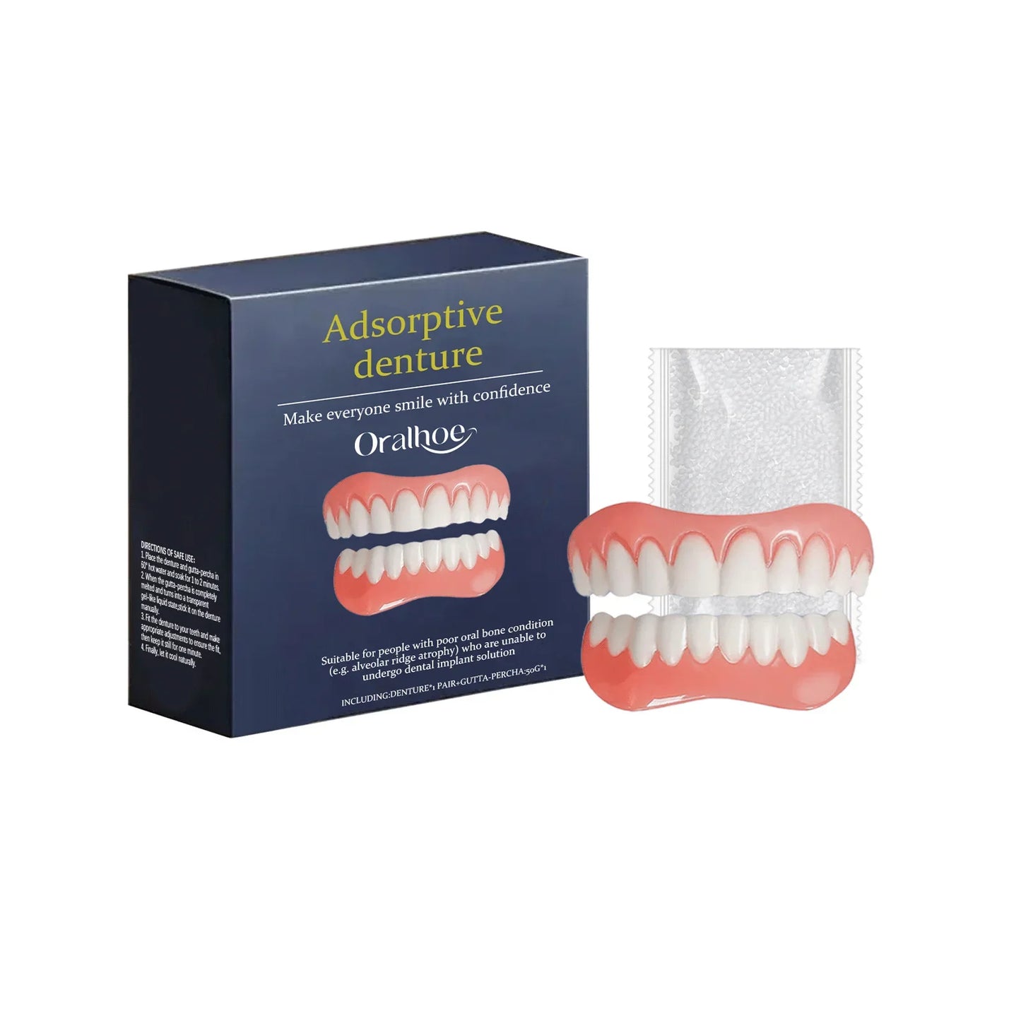 Denture Decoration Set – Comfortable Natural Smile Accessory