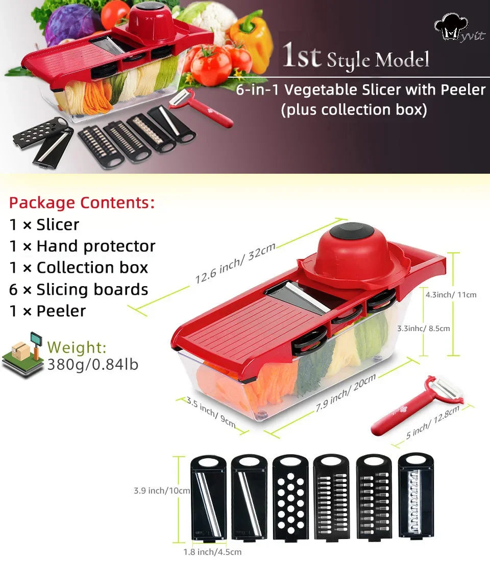 Vegetable Chopper Multifunctional Grater Cutter Kitchen Tools Peaceful Pleasures Health and Wellness