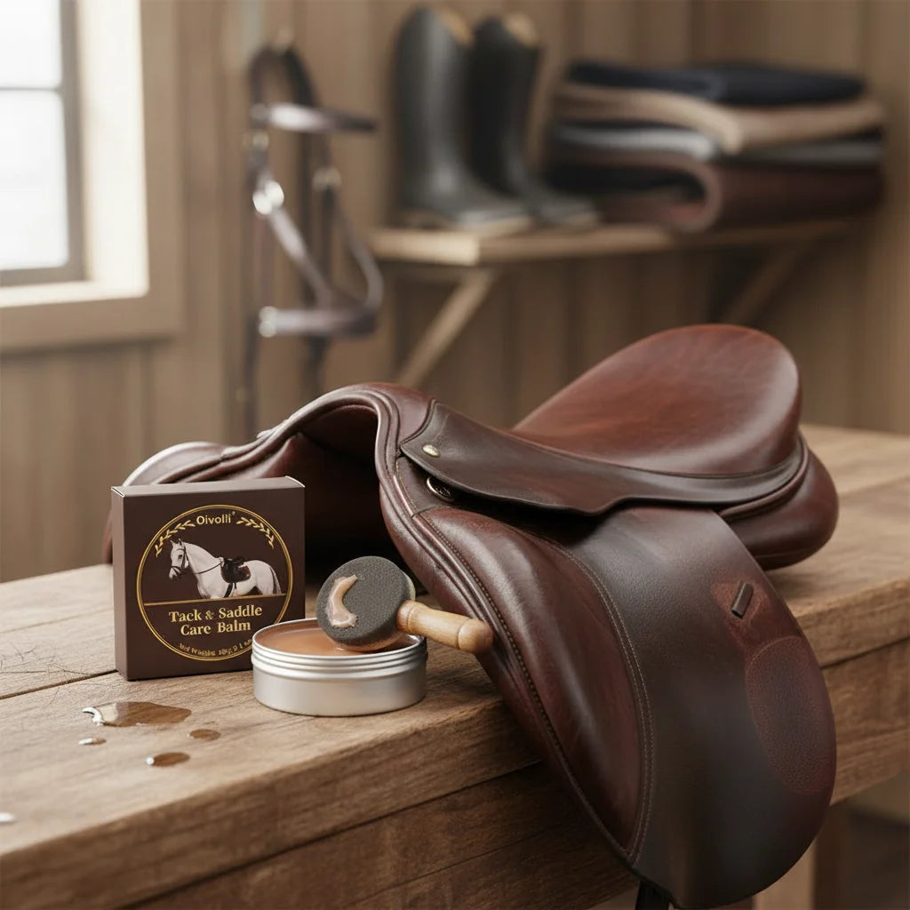 Leather Care Balm For Saddle-Equestrian Supplies With Natural Ingredients Peaceful Pleasures Health and Wellness