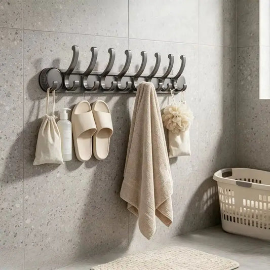 Suction Cup Hooks – No-Drill Wall Hangers, 7-Piece Set Suction Cup Hooks Peaceful Pleasures Health and Wellness