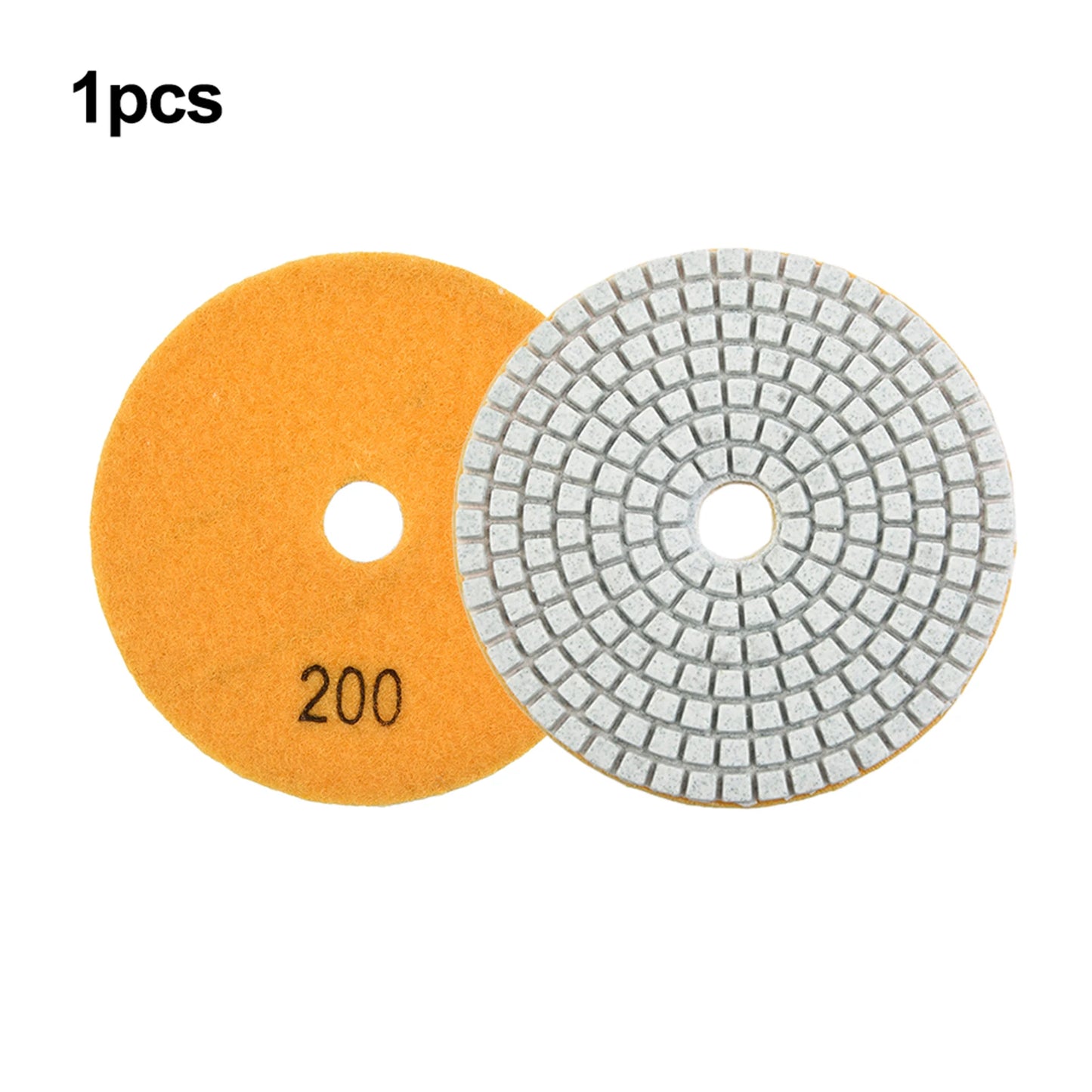 4 Diamond Polishing Pad Wet Dry Pads Flexible Grinding Discs Granite