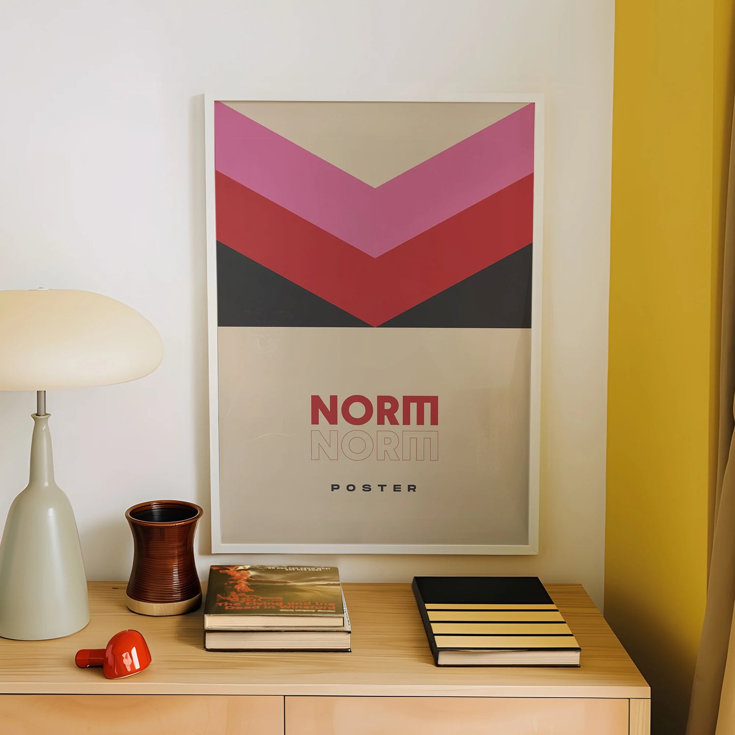 Modern Minimalist Abstract Canvas Wall Art Print | Home Decor