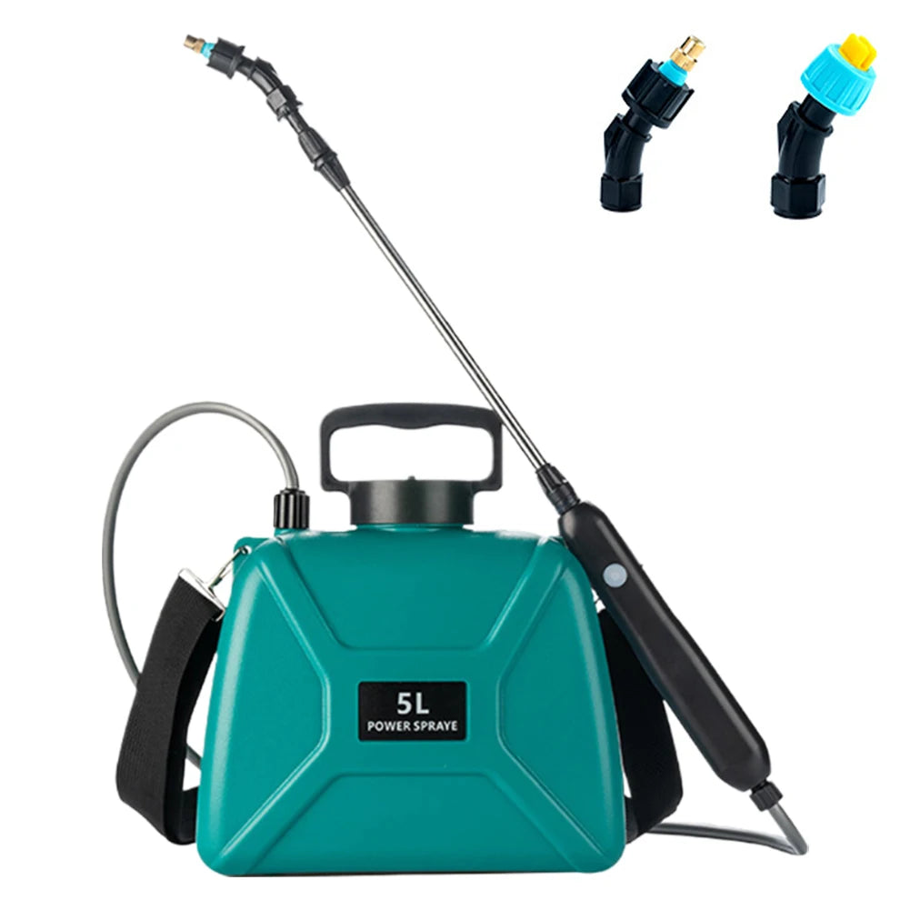 5L Electric Garden Sprayer – 2 Spray Modes, USB Rechargeable, 1800/2400mAh Peaceful Pleasures Health and Wellness