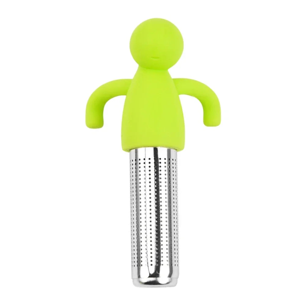 Stainless Steel Tea Infuser Kitchen Accessory Household Use Reusable Metal Makeup Brushes Massage Kitchen Dining Bar Garden Peaceful Pleasures Health and Wellness green Tea Infusers