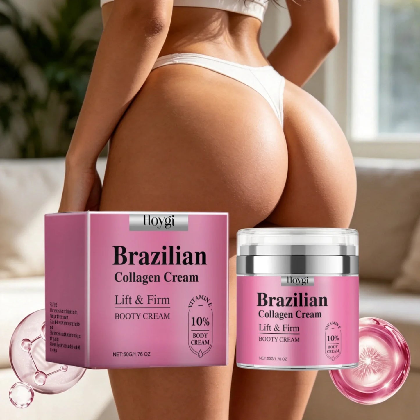 Hoygi Butt Firming & Lifting Cream – Deep Moisturizing 50g