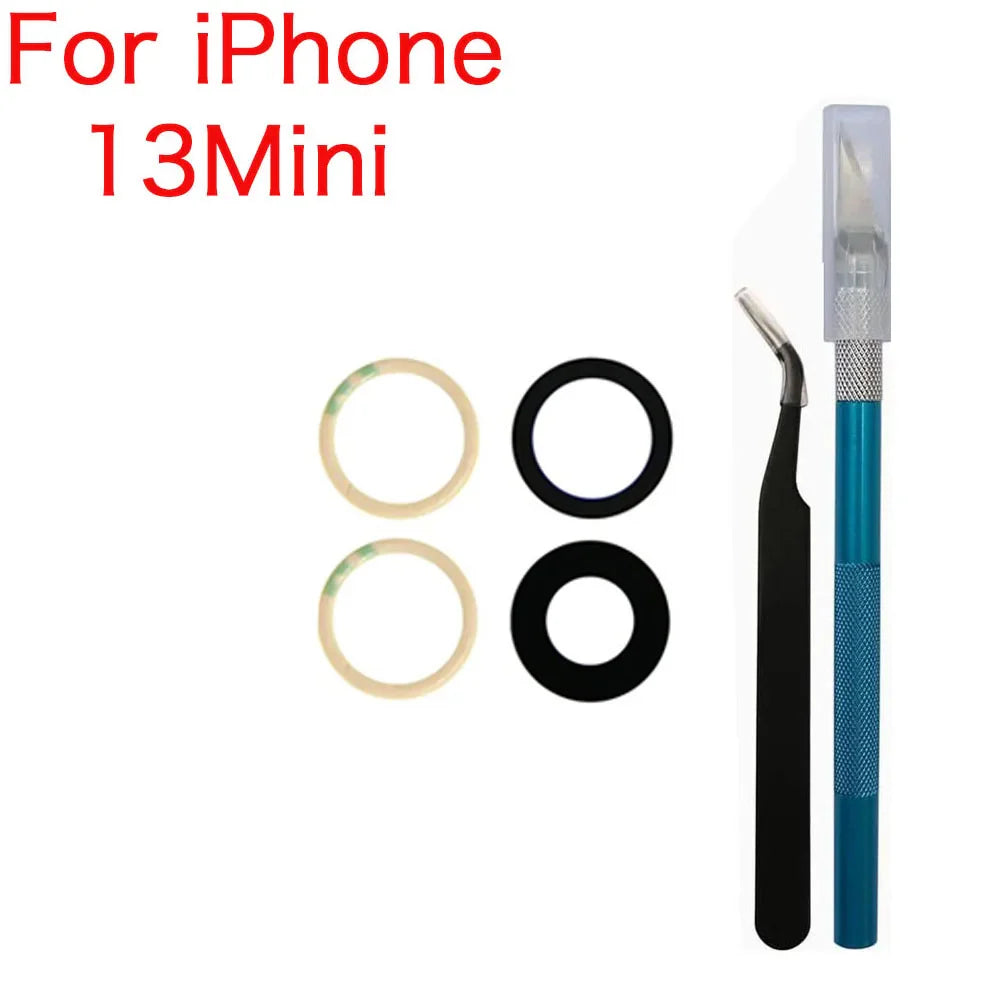 iPhone Back Camera Glass Lens Replacement + 3M Sticker & Tools