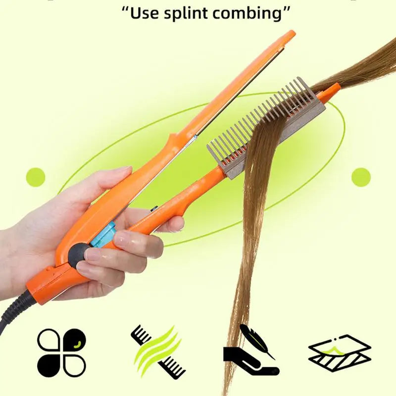 Flat Iron Comb Attachment | Hair Straightening Tool