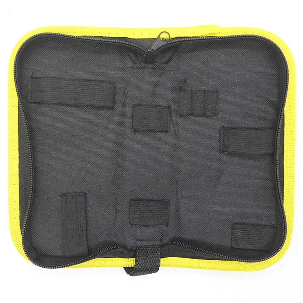 Hardwar Repair Tool Bag Portable Screwdriver Nails Organizer Oxford Canvas Storage Bag Wear-resistant Soldering Iron Pouch Case Peaceful Pleasures Health and Wellness