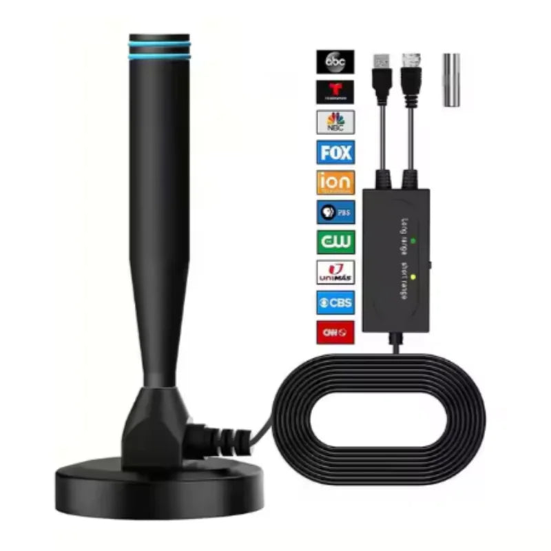 Indoor/Outdoor DTMB Digital TV Antenna – Suction Cup Mount