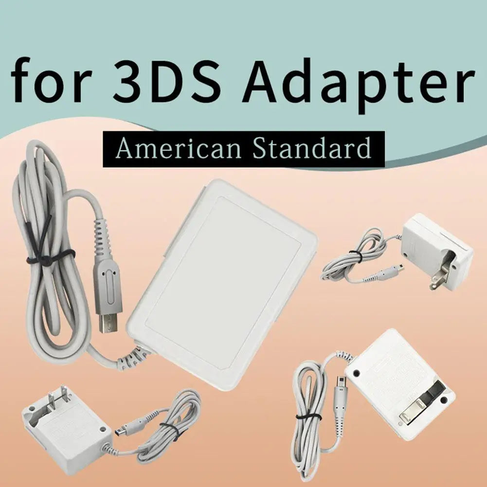 Nintendo 3DS / 2DS / DSi AC Wall Charger Adapter (US Plug) Peaceful Pleasures Health and Wellness