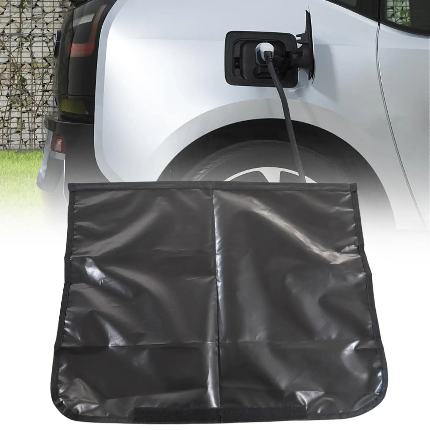Electric Vehicle Charger Port Rainproof Dustproof Cover Car Accessories Waterproof Outdoor Charging Protection Covers Peaceful Pleasures Health and Wellness