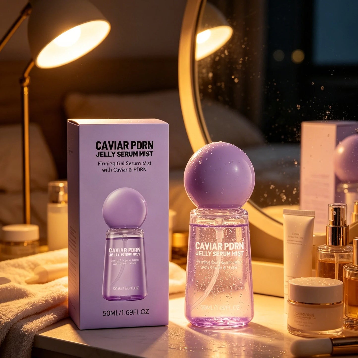 Caviar PDRN Jelly Serum Mist | Deep Hydration Face Spray 50ml