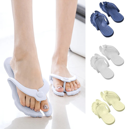 JPNTKY Foldable Flip Flops | Non-Slip Beach & Indoor Slides Flip Flop Sandals Peaceful Pleasures Health and Wellness