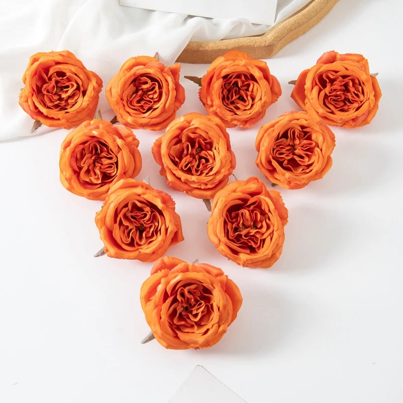 Silk Peony Artificial Flowers 10/20Pcs | Wedding & Home Decor