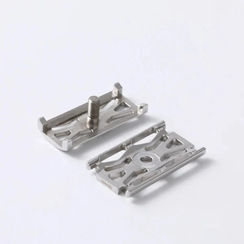 2026 YAQI Hollowed Sentinel Ssp Safety Razor Head for Men 316 Stainless Steel Polished 0.90mm Blade Gap Peaceful Pleasures Health and Wellness