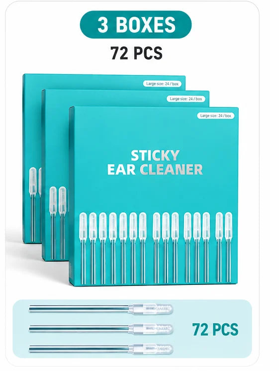 Silicone Ear Wax Cleaner & Sticky Ear Pick Kit – 24 Pcs