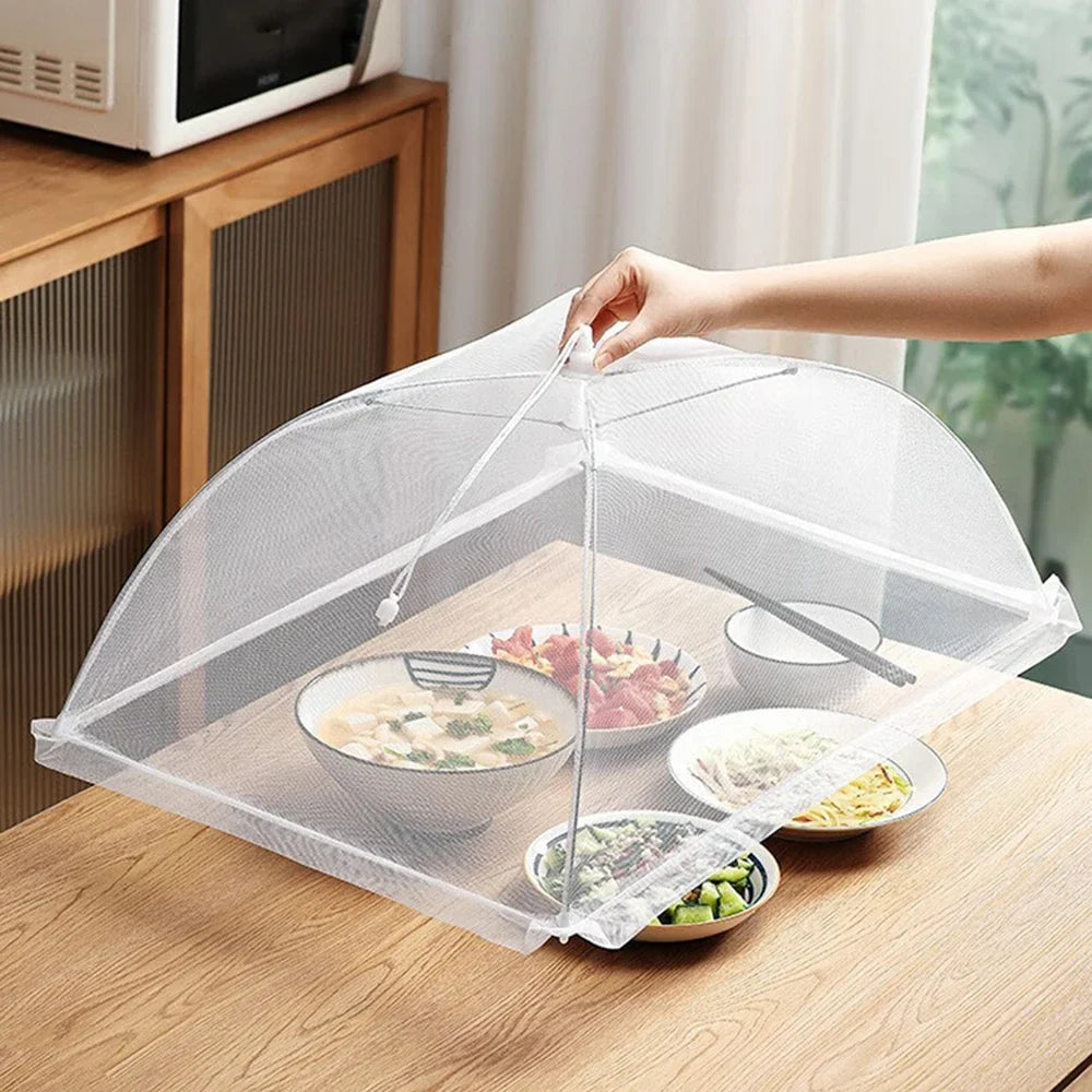 1PC Dining table cover vegetable cover home foldable table cover new dust and fly proof Peaceful Pleasures Health and Wellness