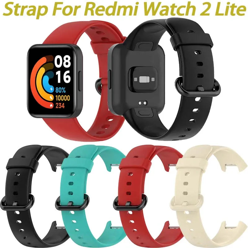 Silicone Replacement Band for Redmi Watch 2 Lite | Sporty