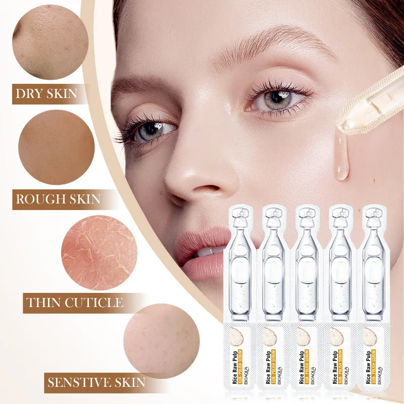 Rice Pulp Hyaluronic Acid Face Serum | Anti-Wrinkle Moisturizer