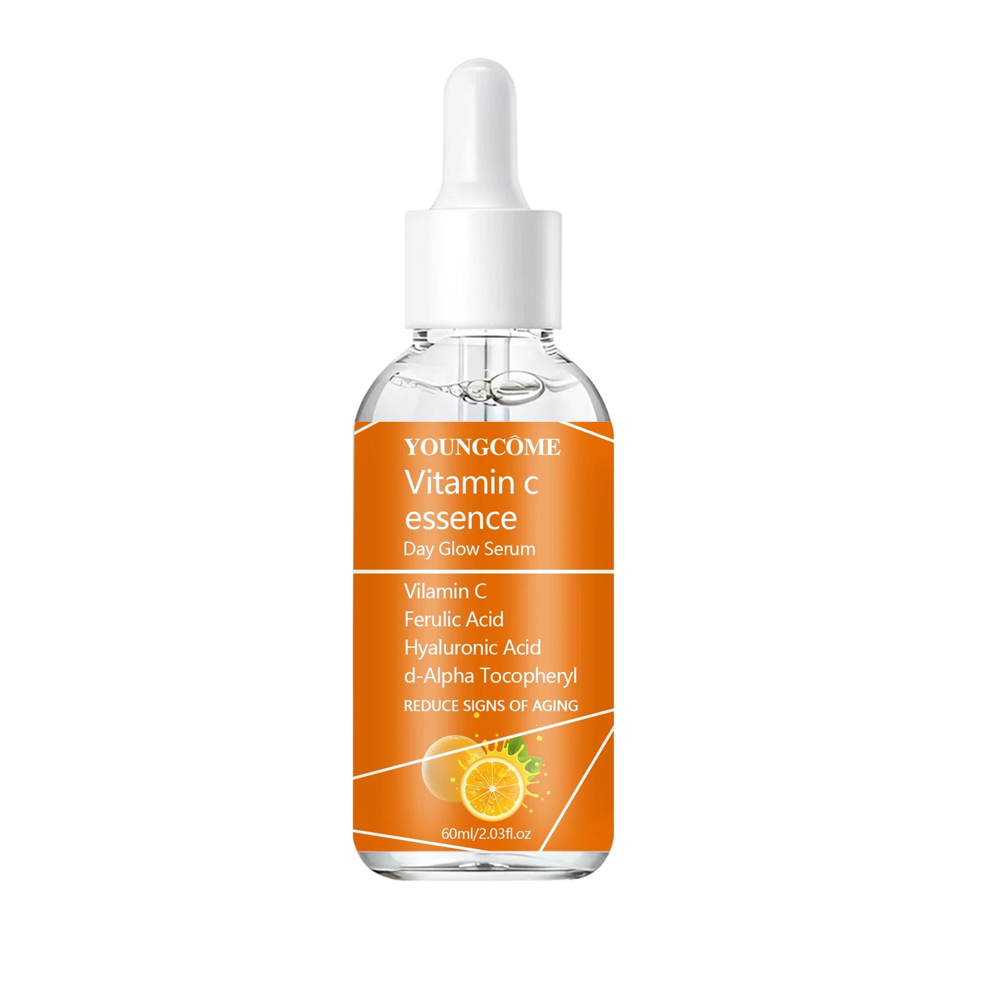 YOUNGCOME Vitamin C Brightening Serum - Vitamin C with Ferulic Acid, Hyaluronic Acid & Collagen for Anti-aging skincare Peaceful Pleasures Health and Wellness 60ML