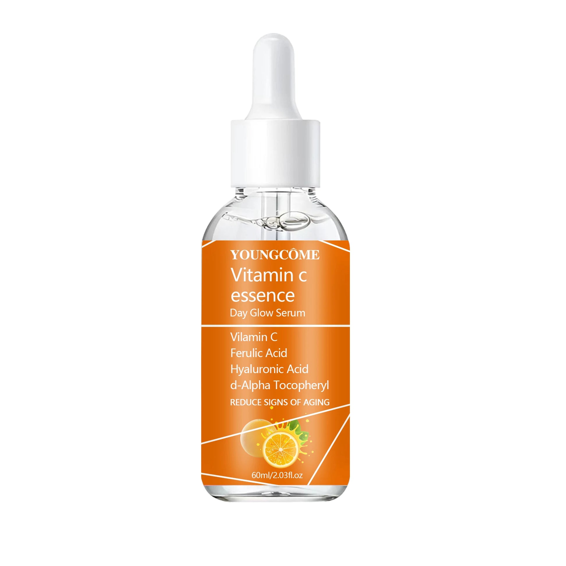 YOUNGCOME Vitamin C Brightening Serum - Vitamin C with Ferulic Acid, Hyaluronic Acid & Collagen for Anti-aging skincare Peaceful Pleasures Health and Wellness 60ML