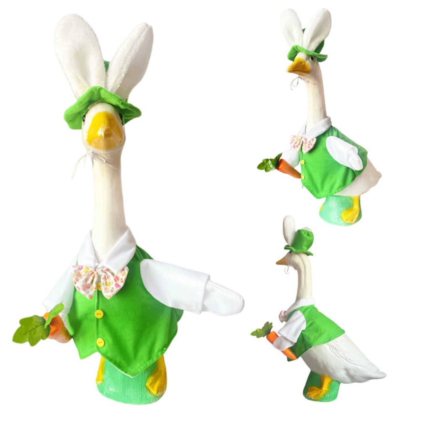 Porch Goose Bathrobe Outfit – Cute Goose Statue Costume