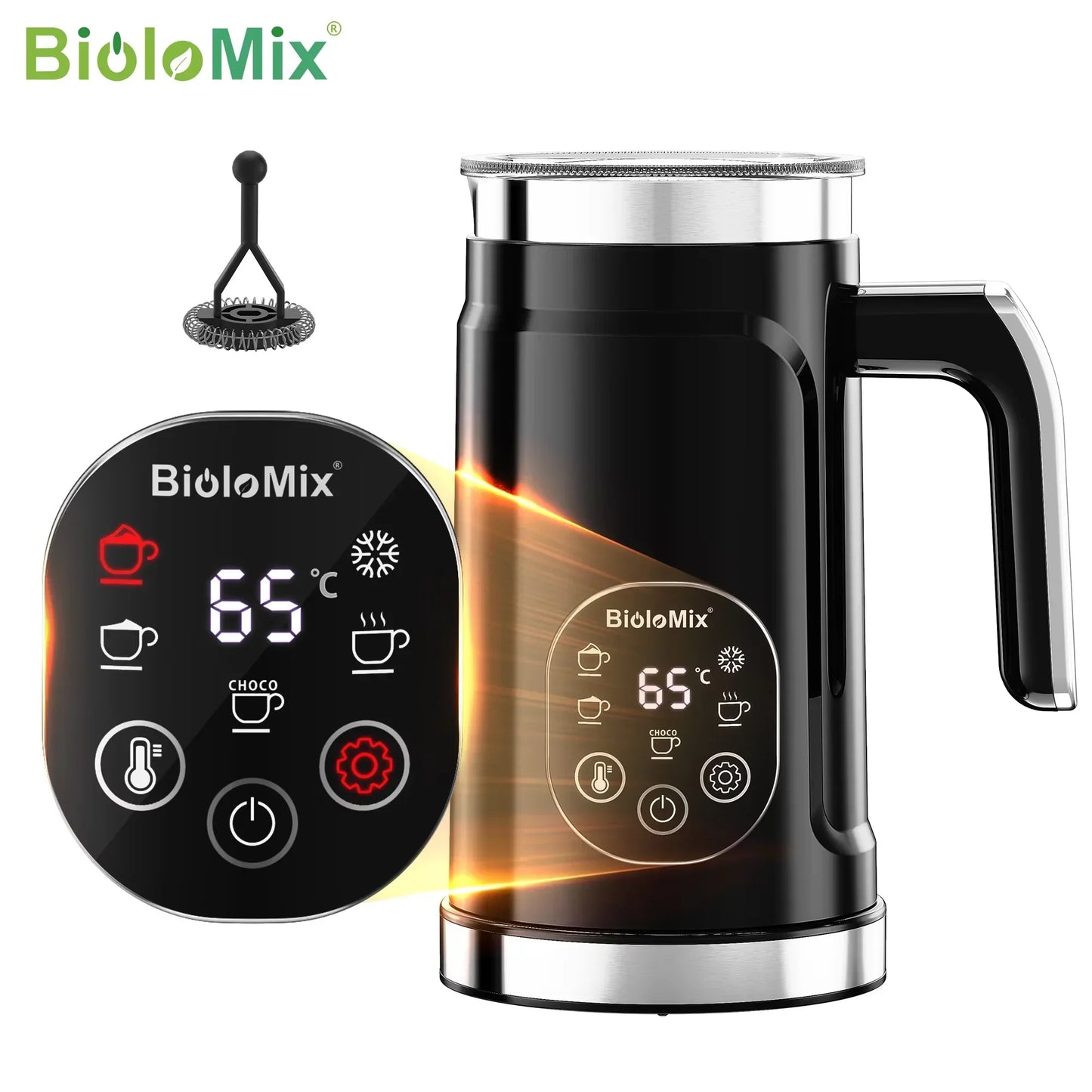 BioloMix Espresso Coffee Machine 2-in-1 Capsule Coffee Maker for Car & Home Camping - Compatible with Capsules & Ground Coffee Peaceful Pleasures Health and Wellness