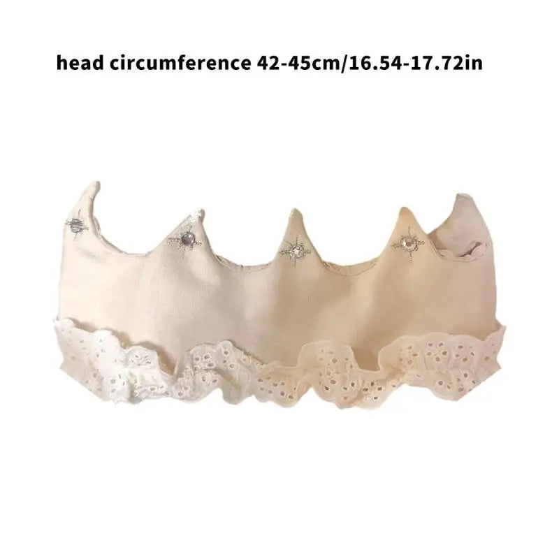 Baby Lace Crown Headpiece for Photography & Birthday Parties