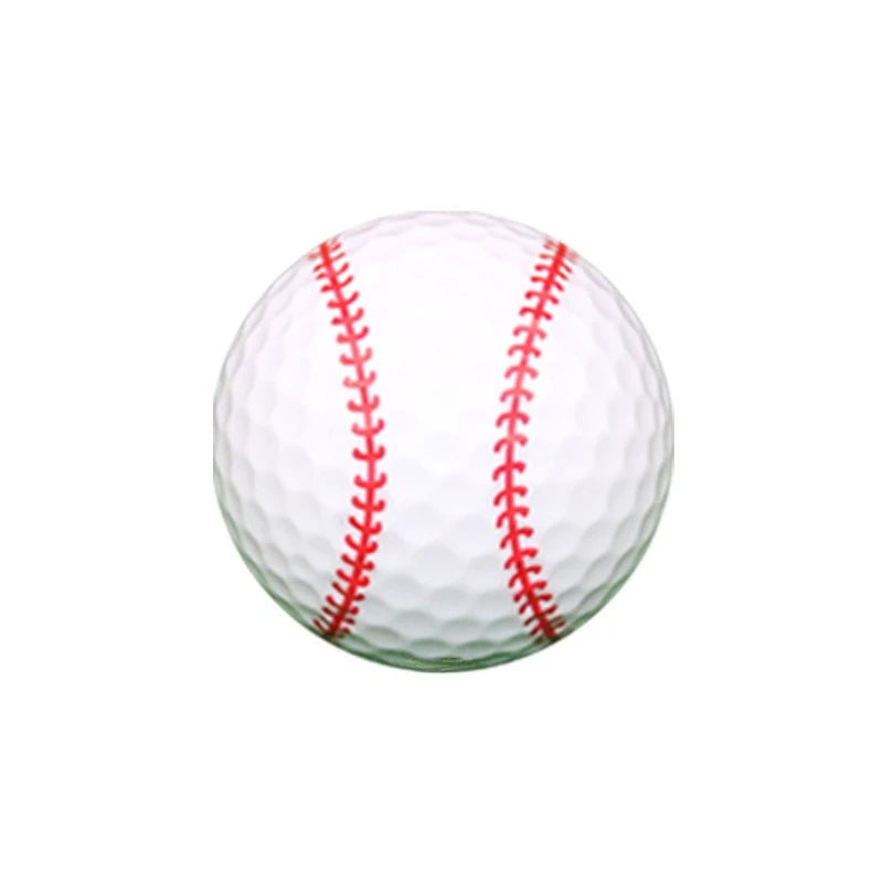 Pattern Printed 3-Layer Practice Golf Balls | Gift Collection Set
