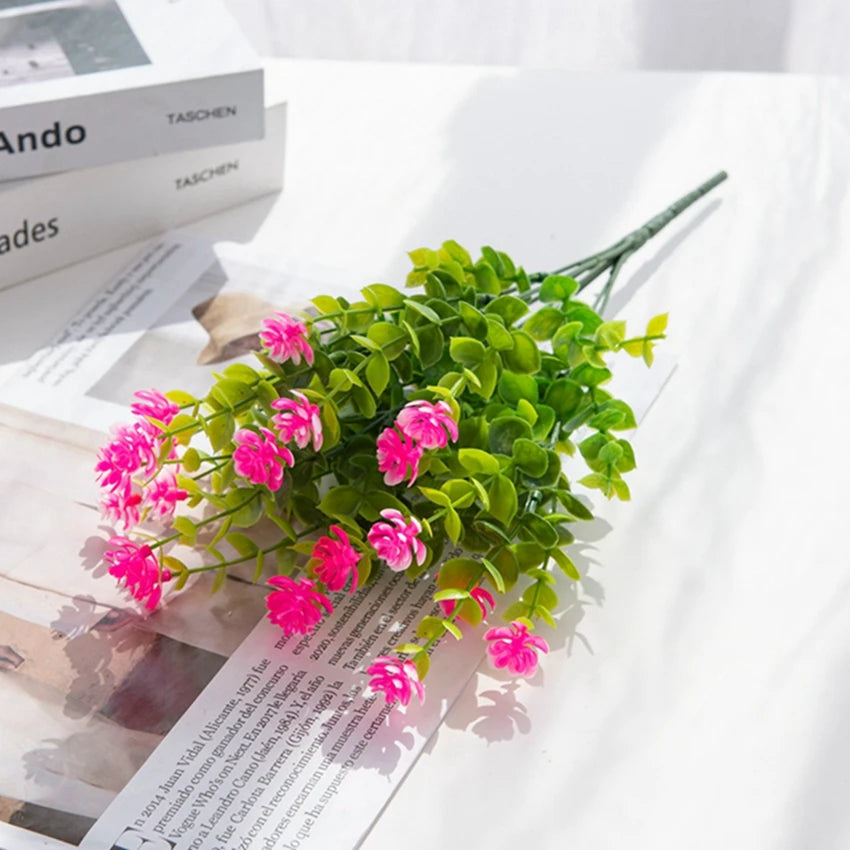 Artificial Eucalyptus Stem – Fake Flower for Wedding & Home Décor